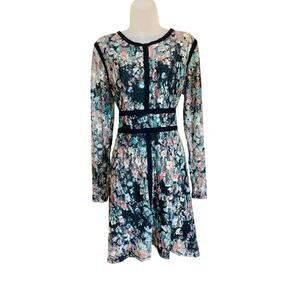 Xhilaration Elegant black matisse lace dress sweetheart neckline sz L